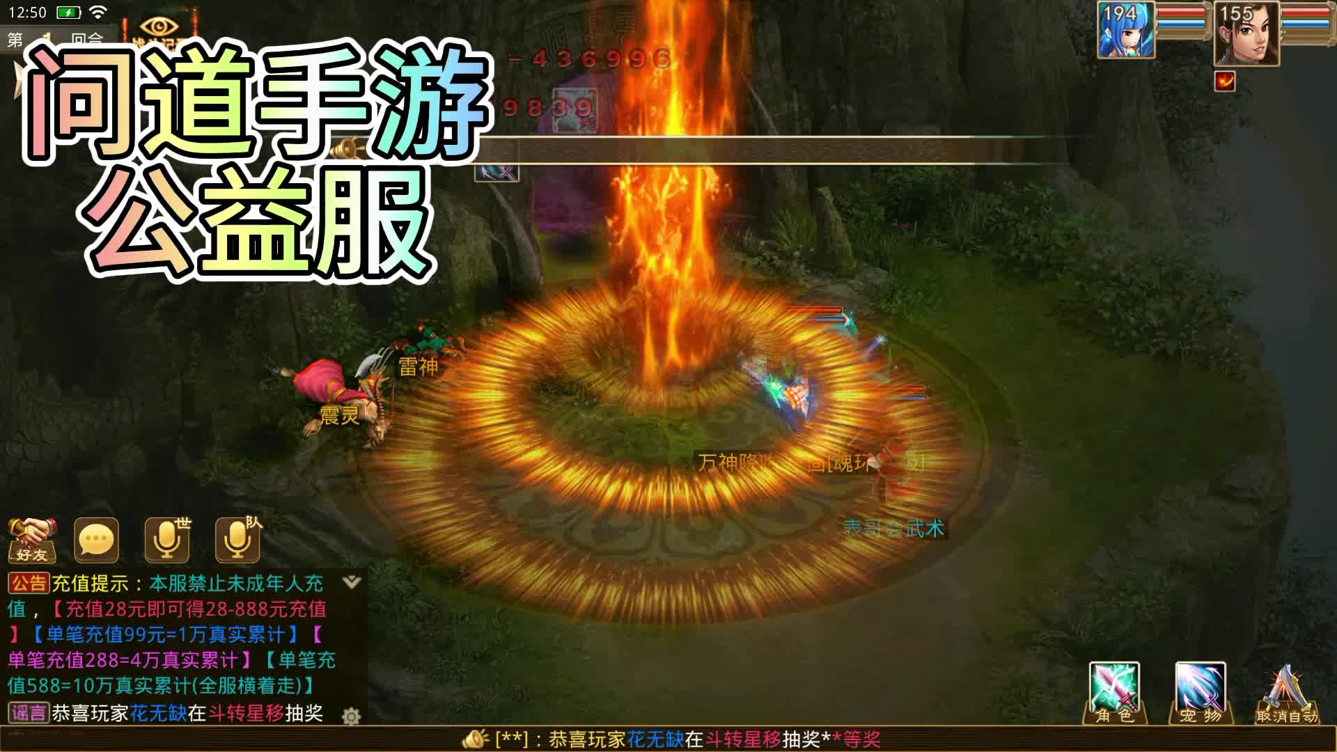 无限元宝问道手游私服